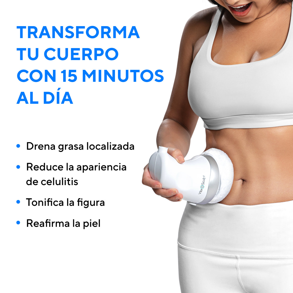 Vibro Sculpt® — Masajeador Esculpidor para Tonificar.