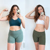 Transformación antes y después en cintura, abdomen y brazos tras uso de Vibro Sculpt